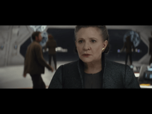「スターウォーズ最後のジェダイ」レイア1