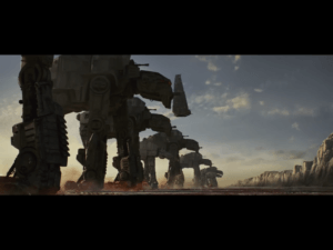 「スターウォーズ最後のジェダイ」ATAT