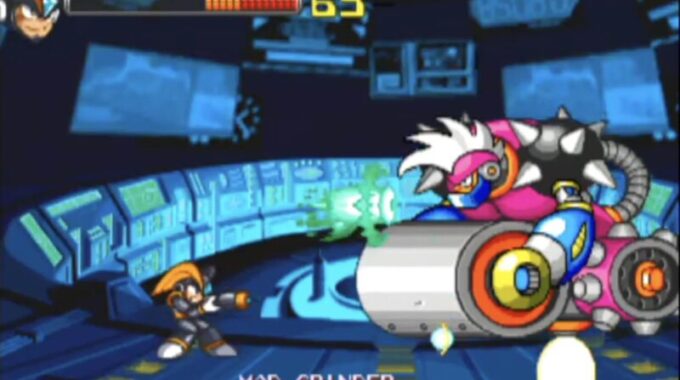 「ロックマンパワーバトルファイターズ」バトル14