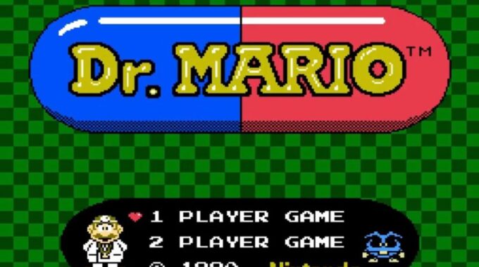 「ドクターマリオ」タイトル