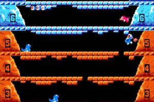 「アイスクライマー」フィールド３