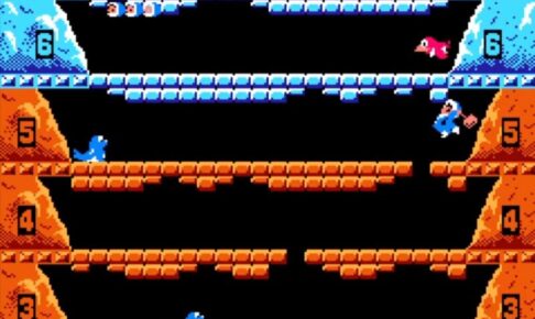 「アイスクライマー」フィールド３