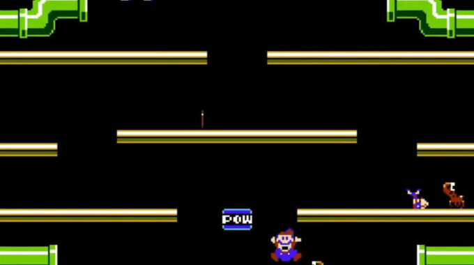 「マリオブラザーズ」バトル７