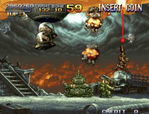 「メタルスラッグ２」ミッション６ボス４