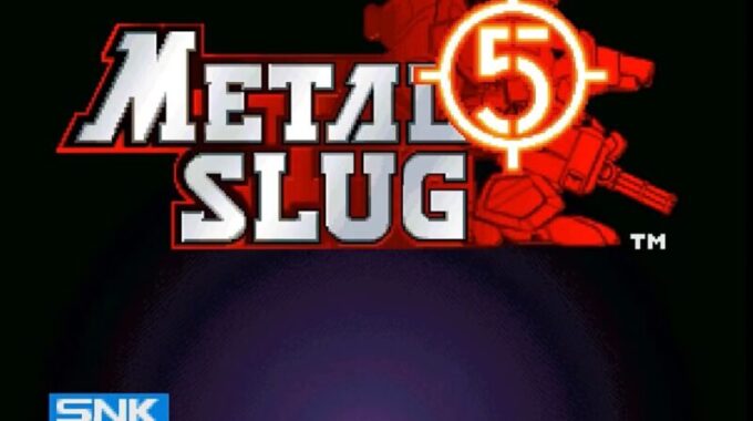 「メタルスラッグ５」タイトル