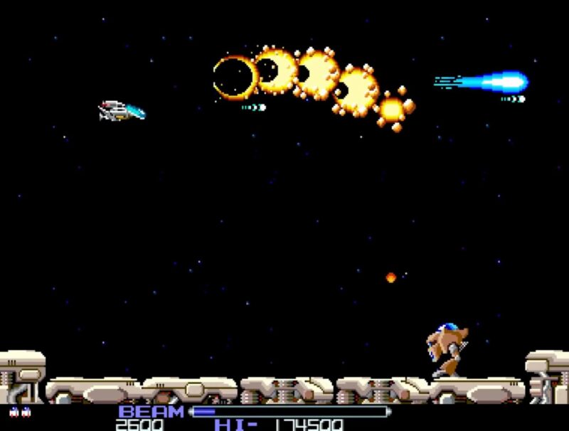 「R-TYPE」ステージ１－１