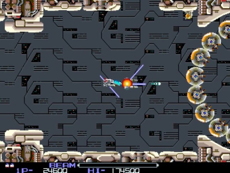 「R-TYPE」ステージ１－４