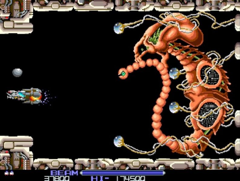 「R-TYPE」ステージ１ボス