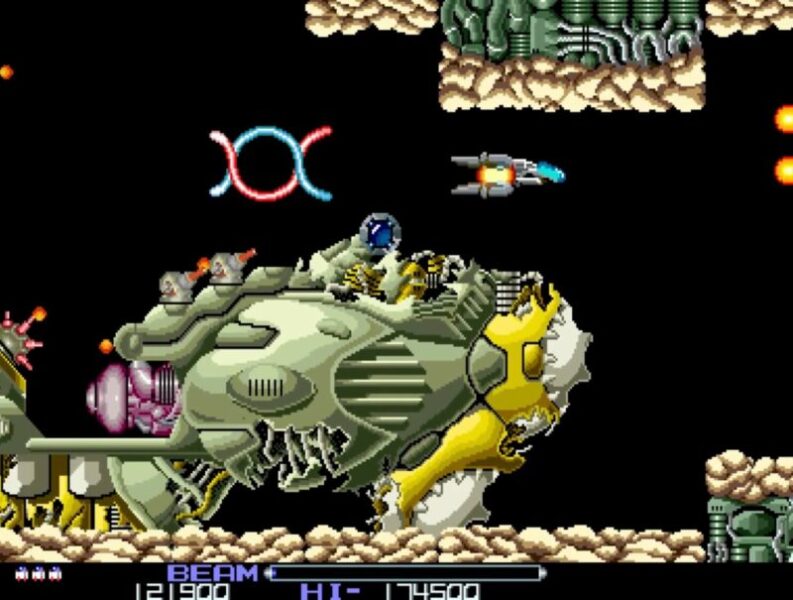 「R-TYPE」ステージ３ボス１